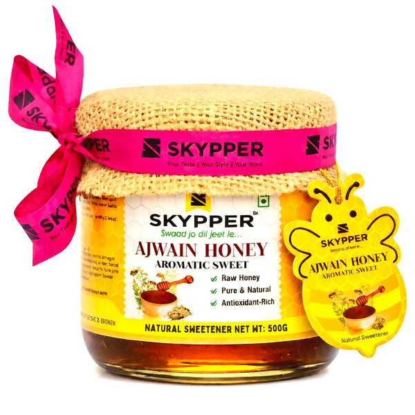 Skypper Ajwain Honey - Pure Carom Seed Blossom Honey - SKYPPER LIFESTYLE