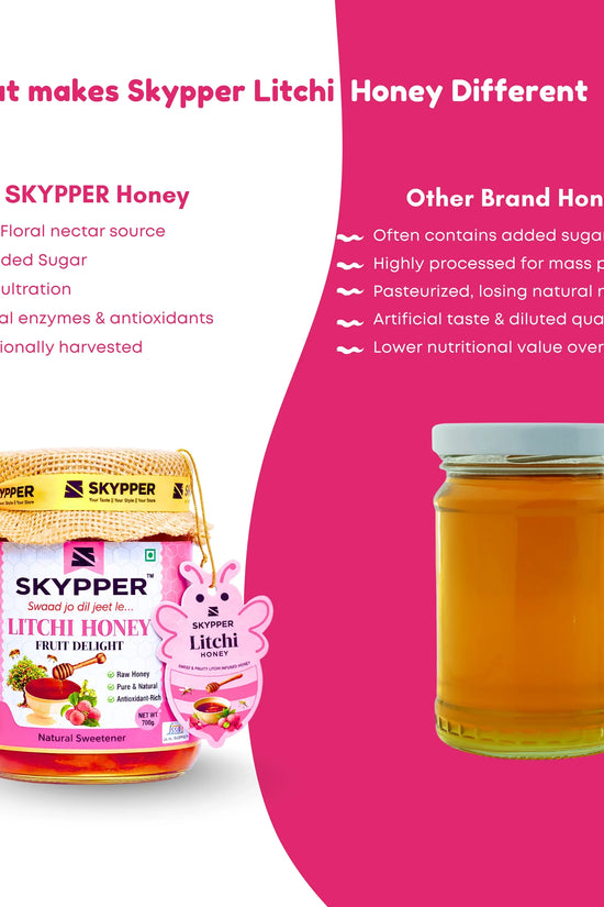 Skypper Litchi Honey - Monofloral Lychee Blossom Honey - SKYPPER LIFESTYLE