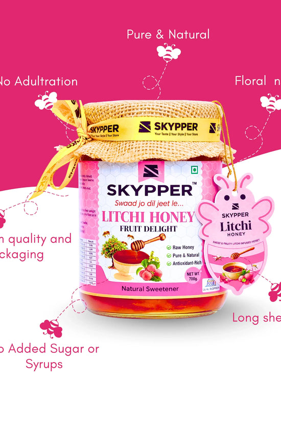 Skypper Litchi Honey - Monofloral Lychee Blossom Honey - SKYPPER LIFESTYLE