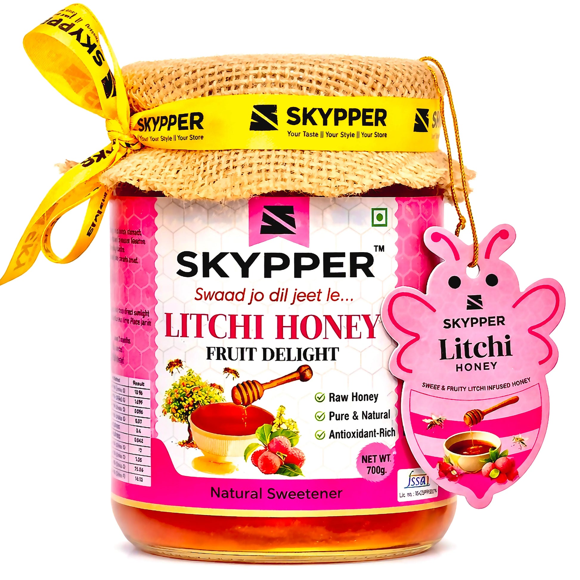 Skypper Litchi Honey - Monofloral Lychee Blossom Honey - SKYPPER LIFESTYLE